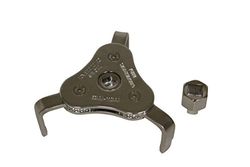 Lisle 63850 58-110 mm Llave de 3 mandíbulas y adaptador