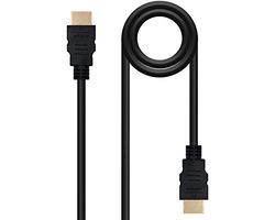 Watio Wave HDMI-kabel - high-speed kabel V1.4, 1,8 m, aansluiting A/M-A/M, HEC-compatibel, ideaal voor high-definition video- en audio-overdracht