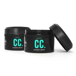 Muc-Off Crème Chamois de Luxe 250ml, 2 Piéces - Crème pour Cuissard Antibactérienne, Hydratant Antifriction - Crème pour Chamois Formulée pour Les athlètes