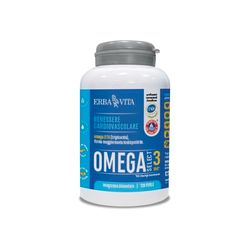 ERBA VITA Omega 3 UHC - 120 Perle - Integratore alimentare ricco in acidi grassi Omega-3, indicato per il benessere cardiovascolare