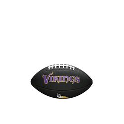 Wilson Palla da Football Americano MINI NFL TEAM SOFT TOUCH, Pelle composita Soft Touch