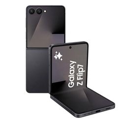Samsung Galaxy Z Flip7 Smartphone AI pieghevole, 3 anni di Garanzia del produttore, RAM 12GB, 256GB, Display 4,1" Super AMOLED/6,9" Dynamic AMOLED 2X, Fotocamera 50MP, Jetblack [Versione italiana]