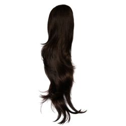 Hothair 28-inch Glam Clip in Ponytail Chocolate Copper