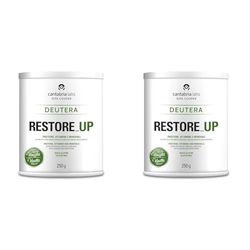 Restore up vaniglia, supplemento nutrizionale iperproteico con vitamine e minerali (250 g) (Confezione da 2)