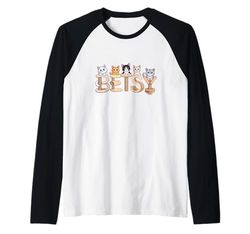 Betsy Cat Trees - Personalized Cute Name Word Art Raglan Baseball Tee