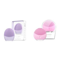 Foreo Luna 3 Pelle Sensibile, Spazzola Pulizia Viso, Massaggio Viso Hi-Tech Rassodante & Luna Mini 2 Spazzola Pulizia Viso, Compatta, Massaggio Viso Hi-Tech