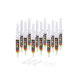 1000 Miglia BKR 4101 DRY CERAMICO Lubrificante Bici, Condizioni tracciato Asciutte e Polverose - 144 ml (12x12 ml), Siringhe + applicatori Drop e Huggie System, formula fluorescente profumata