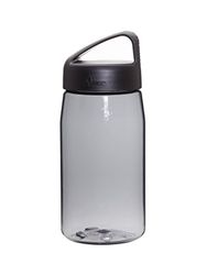 Laken unisex – vuxna tritan med klassiskt lås (bred öppning) 0,45 l tritanflaska, grå, 0,45