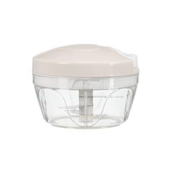 Easy Make CMKD3147 PICADORA Manual 3 Cuchillas, Acero Inoxidable, Gris/Vert/Rouge