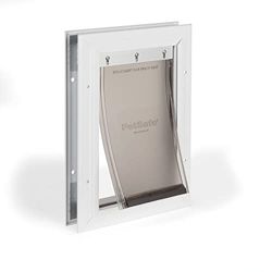 PetSafe Vrijheid aluminium hond en kat deur - duurzaam frame - kleine huisdieren, PPA00-10859, wit