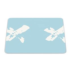 Bonamaison, Rectangle Pop Art Digital Printed Mouse Pad, Non-Slip Base, for Office and Home, Size: 22 x 18 cm