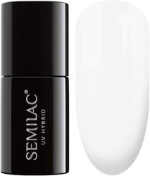 Semilac Semi-permanent gel nagellack UV 001 stark vit 7ml