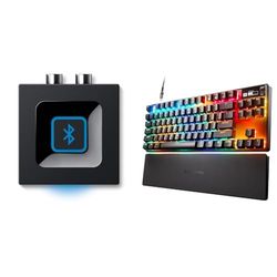 Logitech Draadloze Bluetooth Audio & SteelSeries Apex Pro TKL (2023) –