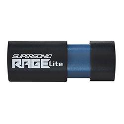 Memoria Flash USB 3.2 Gen 1 Patriot Memory Supersonic Rage Lite de 256 GB, Velocidad de Lectura de hasta 120 MB/s - PEF256GRLB32U