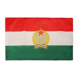 AZ FLAG Bandiera Repubblica Popolare D'UNGHERIA 1949-1956 150x90cm - Bandiera Ungherese Antica 90 x 150 cm Foro per Asta