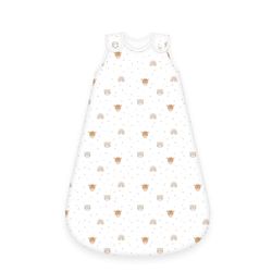 Herding babybest śpiwór niemowlęcy Little Friends, 60 cm, z zamkiem błyskawicznym na całym obwodzie i zatrzaskami, materiał wierzchni: 100% bawełna/wypełnienie: 100% poliester