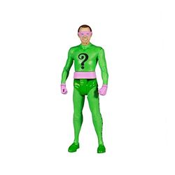 McFarlane Toys, DC Multivers, 5 tum DC retro The Riddler actionfigur med action Word Bubbles, samlarobjekt DC retro 1960-tals TV-figur — Åldrar 12+