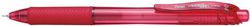 Pentel BLN104 roller EnerGel X a scatto punta extra fine 0,4 mm rosso, 12 pz