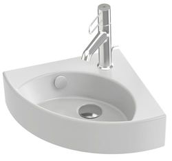 JACOB DELAFON Lavabo angolare Facile pulizia e manutenzione Un foro centrale per rubinetteria ODÉON RIVE GAUCHE EGP112-00