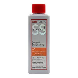 Farouk CHI Ionic Shine Shades Liquid Color 4C 89ML, Único, Estándar, 89