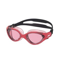 Speedo Biofuse 2.0 Swimming Goggles, Female Design, Patented Adjust Mechanism, Anti-Fog, Anti-Leak, Comfort Fit Gafas de natación para Mujer, Raspberry Fill/Vermillion Swim In Style, One Size