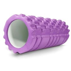 Mobiclinic® fitness, Rodillo de masaje muscular, Fitroller, Gomaespuma y goma eva, 14x33 cm, Pilates, Yoga, Estiramientos, Portátil, Uso multifuncional, Foam roller, 3 niveles intensidad