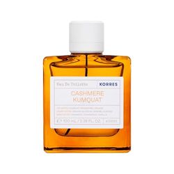 KORRES CASHMERE KUMQUAT Eau de toilette pour femme, oriental, parfum floral pour femme, avec fleur d'oranger et cachemire, végétalien, 100 ml