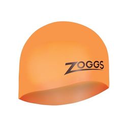 Zoggs Bonnet de Bain Unisexe Easy Fit Silicone Orange Normal UK
