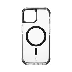 cellularline - Tetra Force Strong Guard Mag - iPhone 15 - Ultra Protective Cover - Compatible with Apple MagSafe Ecosystem - Transparent