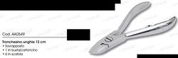 Lot de 6 pinces à ongles IPAM Aa0549 12 cm Profess manucure et pédicure