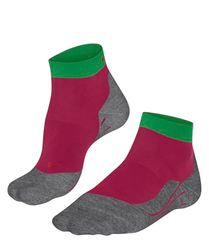 Falke Ru4 Endurance Short W Sso cotone filo funzionale antivesciche 1 paio, Calzini da corsa Donna, Rosso Red 8644, 35-36