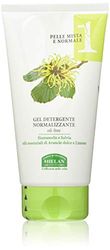 Helan Linea Viso 1 - Face Wash & Cleanser to Remove Make Up, Dirt, Smog & Dead Skin Cells - Makeup Remover & Normalizing Cleansing Gel for Skincare, Oil-Free for Combination Skin - Made in Italy 150ml