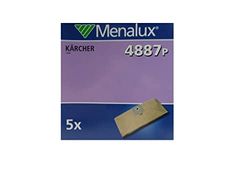 Menalux 4887 P Lot de 5 sacs en papier pour aspirateurs Kärcher