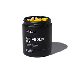 Artah Metabolic Fix with Berberine, L-Carnitine, Alpha Lipoic Acid, Chromium Picolinate, Green Tea Extract - Blood Sugar Regulation & Cellular Energy Booster, Enhances Metabolism 60 Capsules