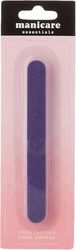 Manicare Long Lasting Emery Boards, Pack Of 5 Files For Nail Styling, Double Sided Fine And Coarse Grit, Natural, Artificial, Gel Nails, Strong, Durable, For Home And Salon Use Manicure Or Pedicure