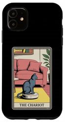Carro Tarot Card Cat Robot Aspirador Gato Carcasa para iPhone 11