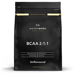 Poudre de BCAA instantanée | Complément d'acide aminé à chaîne ramifiée | Rapport 2:1:1 | Aide à la récupération et à la croissance musculaire | THE PROTEIN WORKS | Nature | 1kg