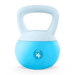 Yes4All KNRP Soft Kettlebell, 8 kg, Blauw