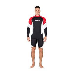 Mares Unisex vuxen trilastic L-sleeve Dc-Man bikiniöverdel, flerfärgad, XL