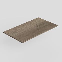 Baikal Encimera de Madera para Baño, en Melamina 16mm. Tablero para Mesa. Varios Acabados y Medidas. Combinable con Cualquier Mueble Modular Encimera de Madera 1,6cm 80 cm Nebraska