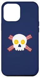 Bacon and Eggs Skull Crossbones Case for iPhone 12 Pro Max