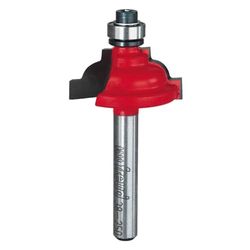 Freud 38-250 3/16-inch Radius Classical Cove Bit with 1/4-inch Shank