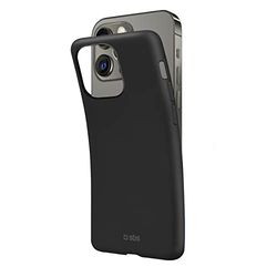 SBS iPhone 13 Pro Max hoes zwart - Polo One Cover van siliconen - telefoonhoes beschermhoes case