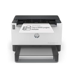 HP Laser Tank 1504w 2R7F3A, Stampante Monocromatica con Serbatoio Toner integrato a Ricarica Rapida, Stampa Fronte e Retro Manuale, 22 ppm, Fino a 5000 Pagine, Wi-Fi, USB, LCD, Bianca