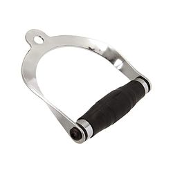 G5 HT SPORT Complete accessoireset voor kabel en lat-machine – pulley-handgrepen, tricepstouwen, enkele en dubbele handgrepen, spieropbouwstangen (enkele kabelgreep (1 stuk))