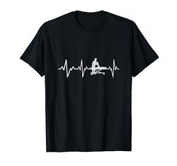 Fisioterapeuta Latido Del Corazón Regalo Fisioterapia Camiseta