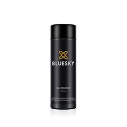 Bluesky Acetone Gel Nail Polish Remover 100 ml With Safflower Oil To Nourish Nails, Soak Off Gel Polish in Minutes