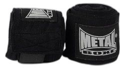 Metal Boxe Bande d'entrainement Noir 2,50 m
