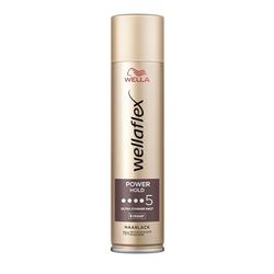 Wellaflex Power Hold Laque pour femme - Tenue ultra forte jusqu'à 48 heures - Pour un coiffage naturel et flexible - Doux pour le cuir chevelu - Testé dermatologiquement - Formule végétalienne - Degré