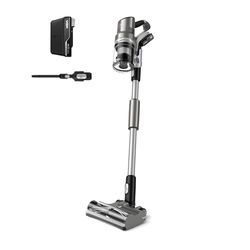Vax HomePro Cordless Stick Vacuum Cleaner, HairWrap Resist, FlexiClean Pole, Easy Empty Bin, Crevice Tool Included, Up to 45 min Runtime, LED Lights, Graphite and Titanium, CLSV-HPKS